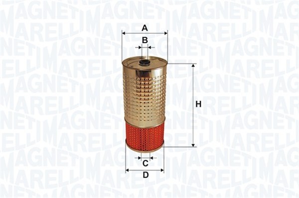 alyvos filtras - 153071760682 MAGNETI MARELLI