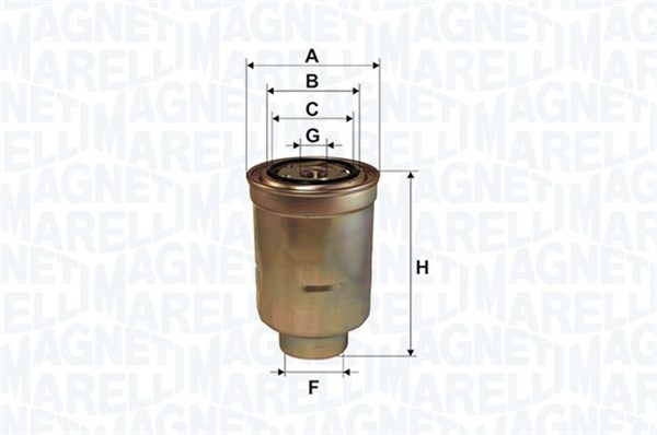 Kraftstofffilter - 153071762560 MAGNETI MARELLI