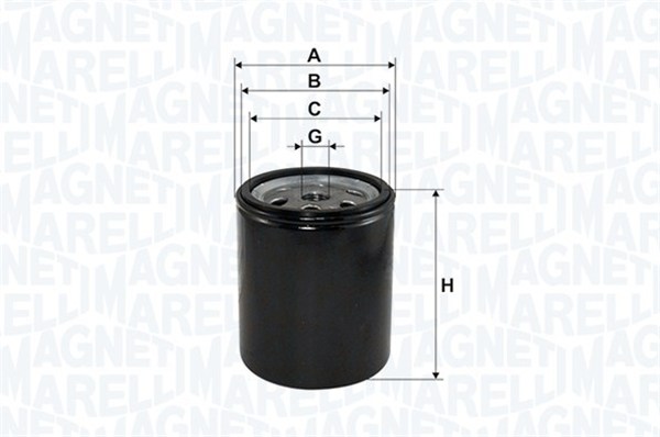 Filtro carburante - 153071762561 MAGNETI MARELLI