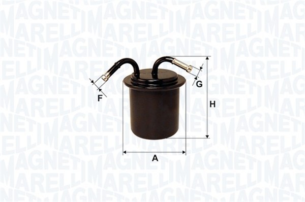 Fuel filter - 153071762555 MAGNETI MARELLI