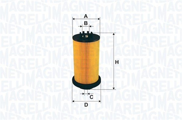 Fuel filter - 153071762484 MAGNETI MARELLI