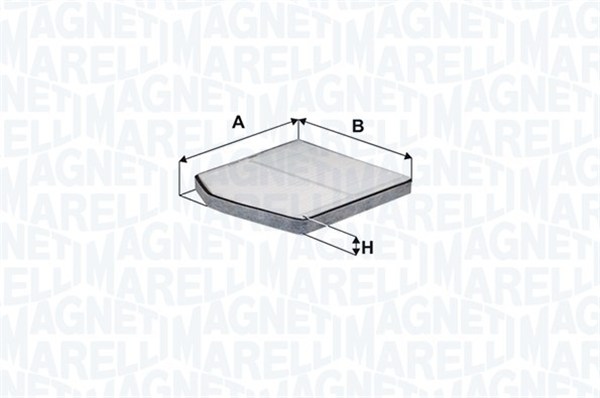 Filtro, Aria abitacolo - 350203063950 MAGNETI MARELLI