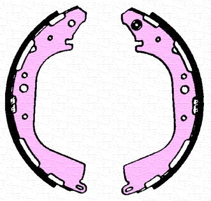 Brake Shoe - 360219192155 MAGNETI MARELLI