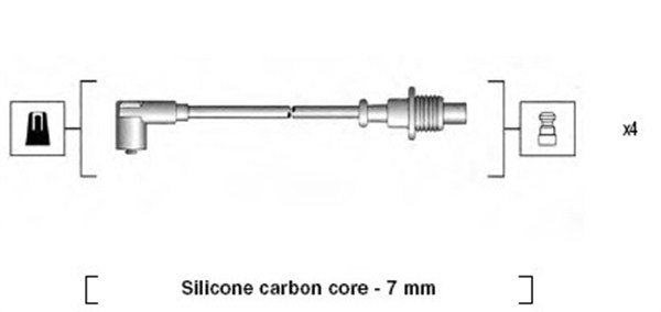 Kit cavi accensione - 941085150567 MAGNETI MARELLI