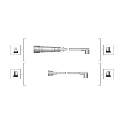 Kit cavi accensione - 941319170003 MAGNETI MARELLI