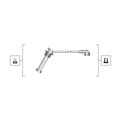 Ignition Cable Kit - 941319170007 MAGNETI MARELLI