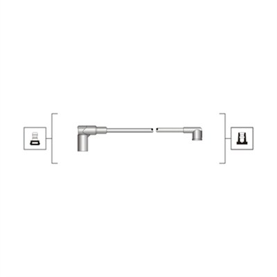 Kit cavi accensione - 941319170008 MAGNETI MARELLI