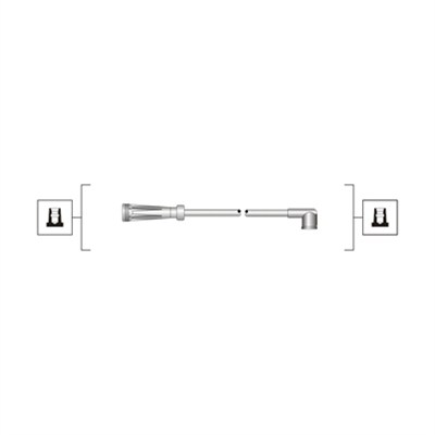 Ignition Cable Kit - 941319170041 MAGNETI MARELLI