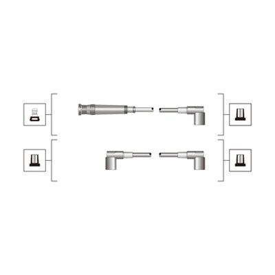 Kit cavi accensione - 941319170052 MAGNETI MARELLI