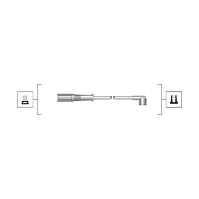 Ignition Cable Kit - 941319170070 MAGNETI MARELLI
