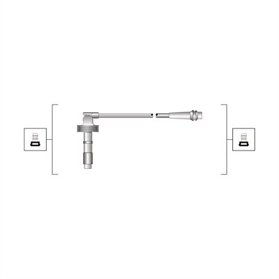Ignition Cable Kit - 941319170087 MAGNETI MARELLI
