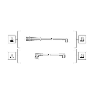 uždegimo laido komplektas - 941319170090 MAGNETI MARELLI