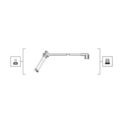 Kit cavi accensione - 941319170092 MAGNETI MARELLI