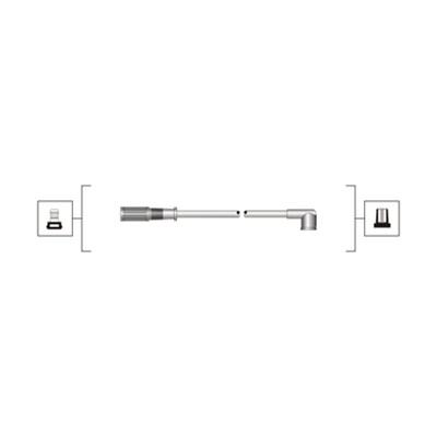 Ignition Cable Kit - 941319170098 MAGNETI MARELLI