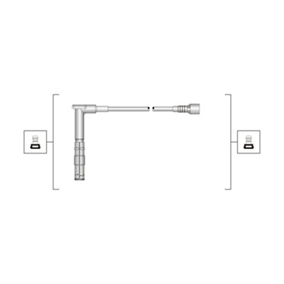 Kit cavi accensione - 941319170100 MAGNETI MARELLI