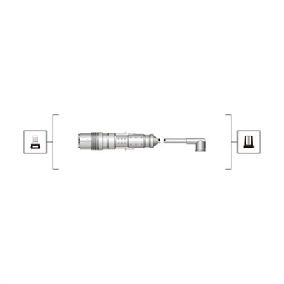 Kit cavi accensione - 941319170119 MAGNETI MARELLI