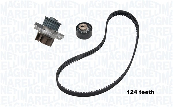 Water Pump & Timing Belt Set - 341401860002 MAGNETI MARELLI