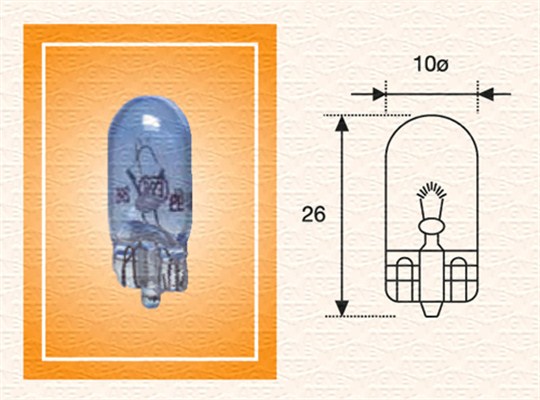 Bulb, indicator - 002051900000 MAGNETI MARELLI