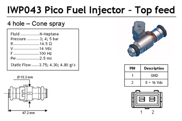 Injector - 214310004310 MAGNETI MARELLI