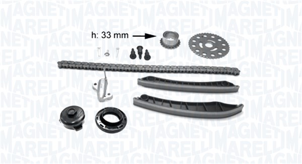 Timing Chain Kit - 341500001400 MAGNETI MARELLI