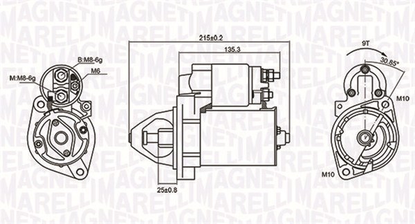 starteris - 063721075010 MAGNETI MARELLI