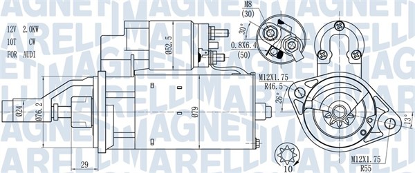 starteris - 063721114010 MAGNETI MARELLI