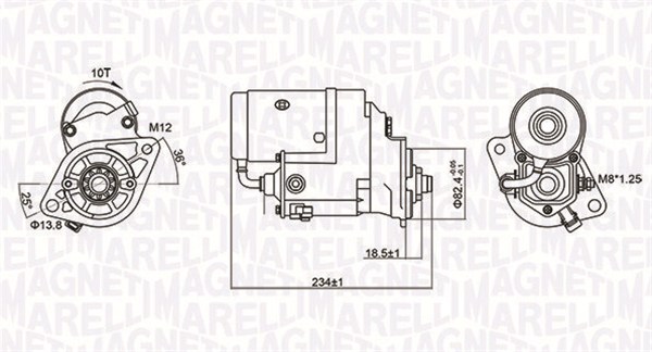 starteris - 063721154010 MAGNETI MARELLI