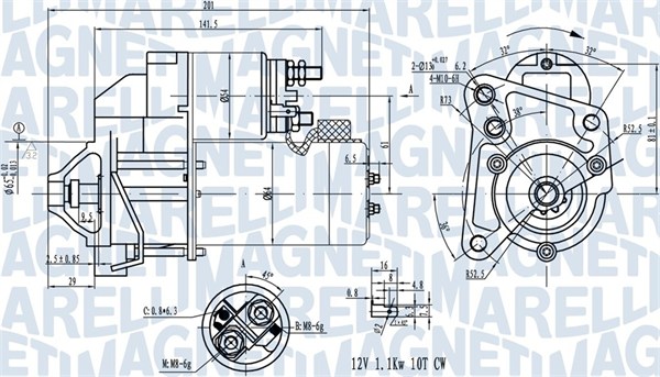 starteris - 063720681010 MAGNETI MARELLI