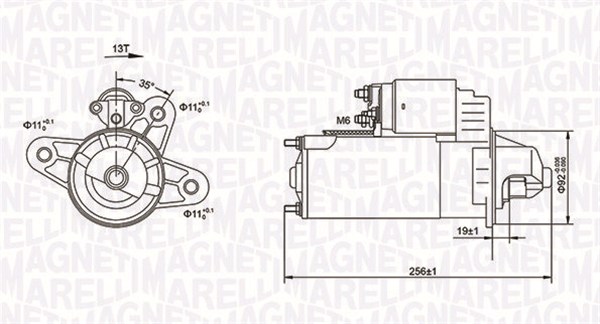 Starter - 063720977010 MAGNETI MARELLI