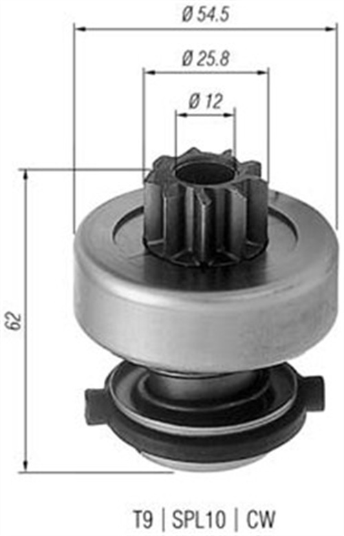 Pinion electromotor MAGNETI MARELLI 940113020192