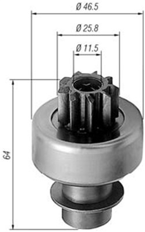 krumpliaratis, starteris - 940113020242 MAGNETI MARELLI