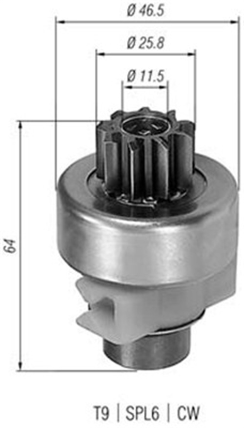 krumpliaratis, starteris - 940113020247 MAGNETI MARELLI