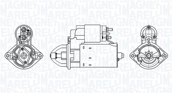 Стартер - 063721406010 MAGNETI MARELLI