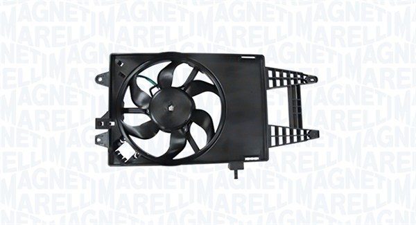Fan, radiator - 069422705010 MAGNETI MARELLI