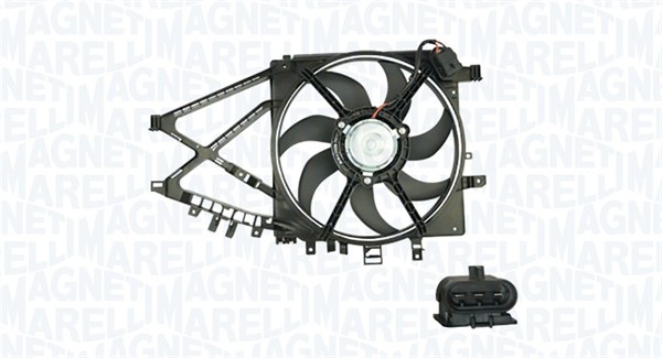Fan, radiator - 069422712010 MAGNETI MARELLI