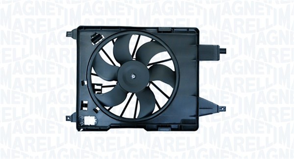 Fan, radiator - 069422729010 MAGNETI MARELLI