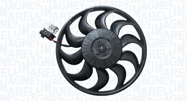 Fan, radiator - 069422747010 MAGNETI MARELLI