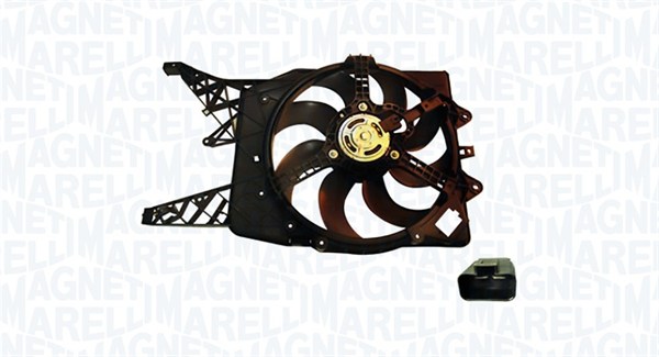 Ventola, Raffreddamento motore - 069422763010 MAGNETI MARELLI