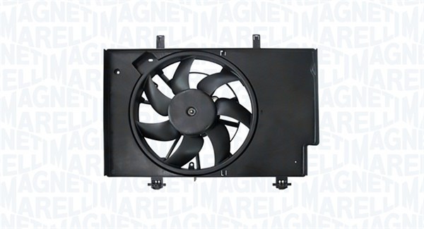 Вентилятор, охлаждение двигателя - 069422798010 MAGNETI MARELLI