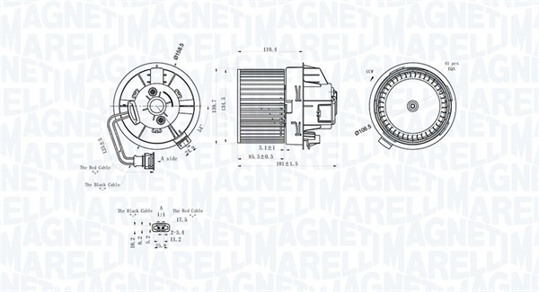 vidaus pūtiklis - 069412298010 MAGNETI MARELLI