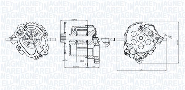 Oil Pump - 351516000002 MAGNETI MARELLI