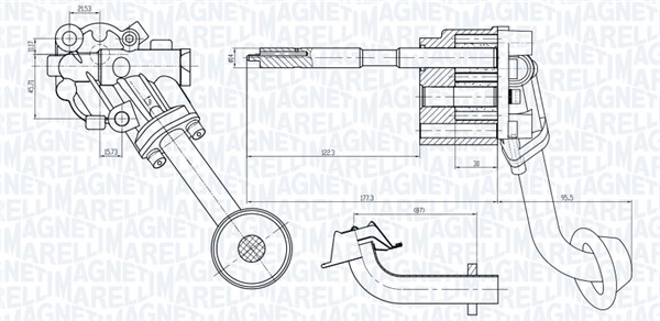 Oil Pump - 351516000023 MAGNETI MARELLI