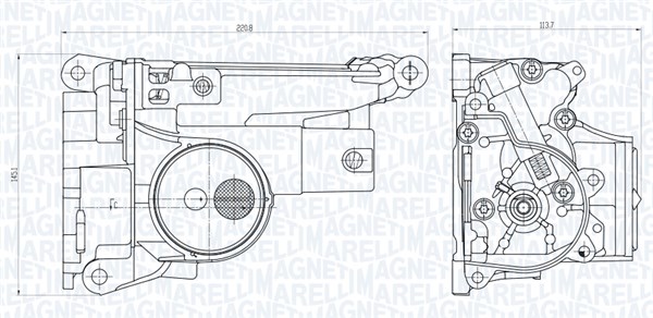 Oil Pump - 351516000049 MAGNETI MARELLI