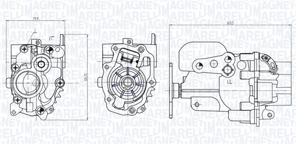 Oil Pump - 351516000055 MAGNETI MARELLI