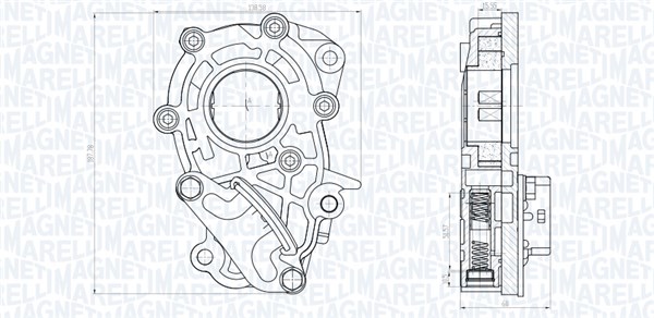 Oil Pump - 351516000106 MAGNETI MARELLI