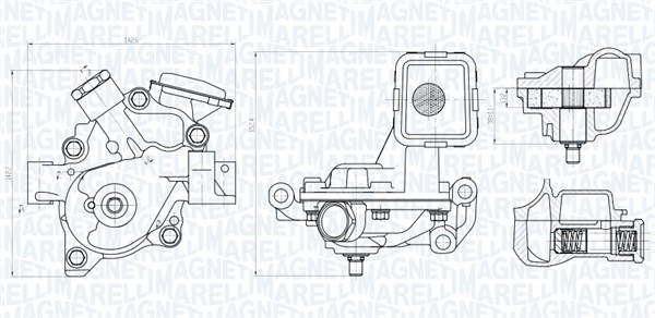 Oil Pump - 351516000146 MAGNETI MARELLI