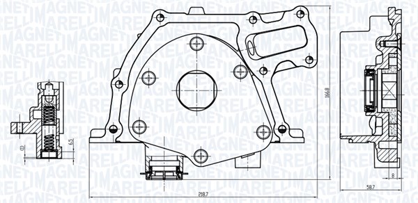Oil Pump - 351516000157 MAGNETI MARELLI