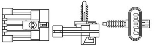 Sonda lambda - 466016355074 MAGNETI MARELLI
