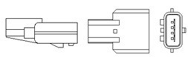 Sonda lambda - 466016355104 MAGNETI MARELLI