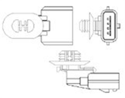 lambda jutiklis - 466016355110 MAGNETI MARELLI